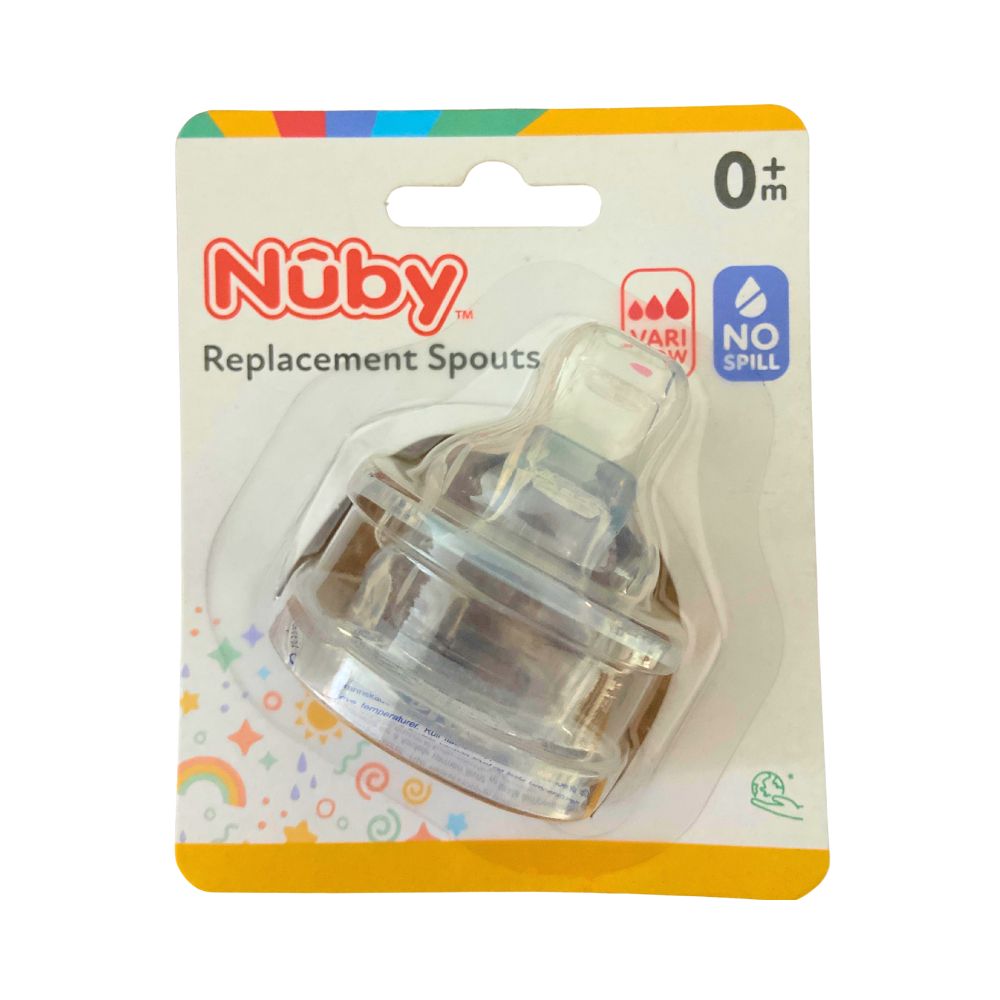 Nuby Eco PP drinktuit anti lek 6+ (2 stuks)