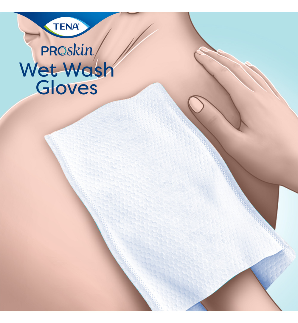 Tena Wet Wash Glove No perfume 8 (8 stuks) - image 6